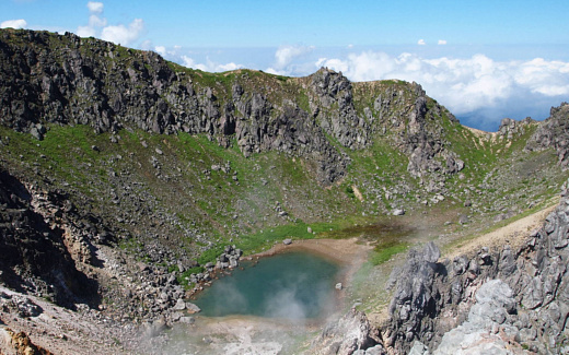 焼岳の火口
