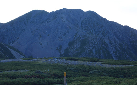 圧倒されるスケールの赤石岳