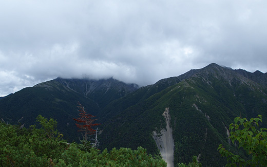 間ノ岳や農鳥岳