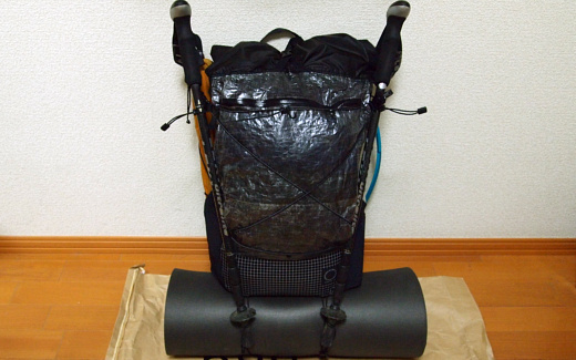 山と道 MINI 25Lパッキング