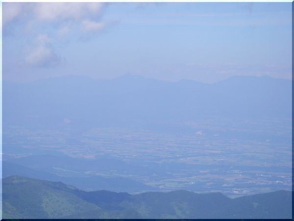 東大雪のニペソツが見えます!