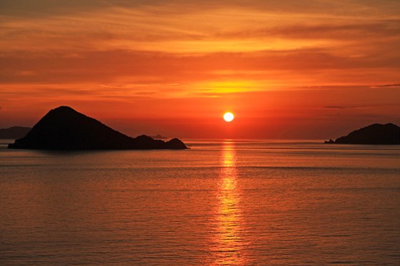 宇和島夕景