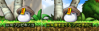 ゾンビキノコとか