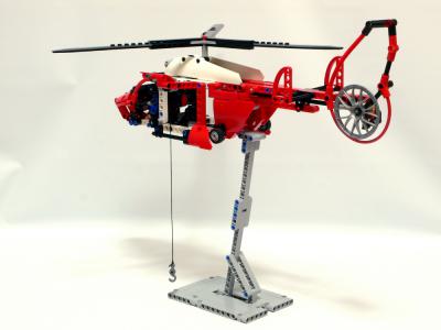 LEGO 8068A ホイストロープ下げ