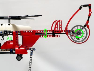 LEGO 8068A テールブーム
