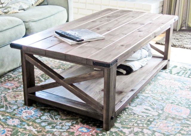 Wood - Coffee Table Building Plans How To build an Easy ...