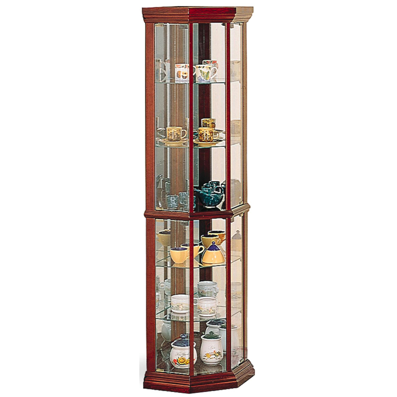 Wood - Corner Curio Cabinet Plans | How To build an Easy ...