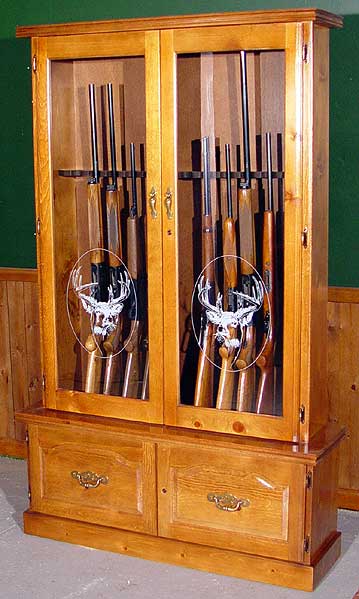 Wood Gun Cabinets Wood How To Build An Easy Diy Woodworking