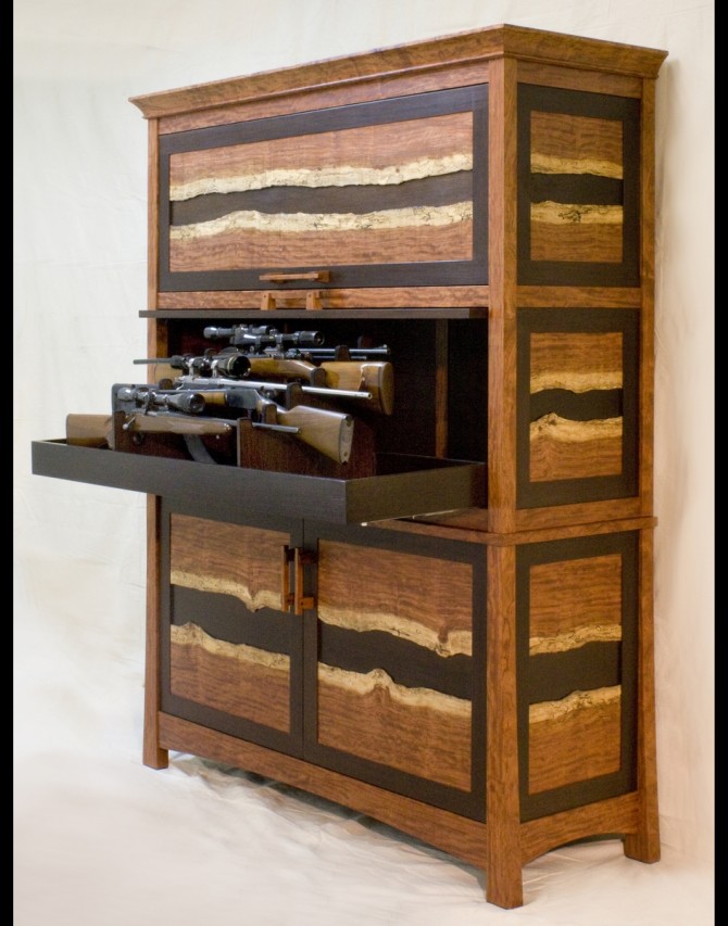 Wood How To Make A Wooden Gun Safe How To build an Easy DIY