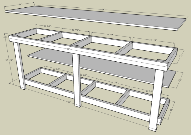 Wood Simple Workbench Plans Free How To build an Easy 