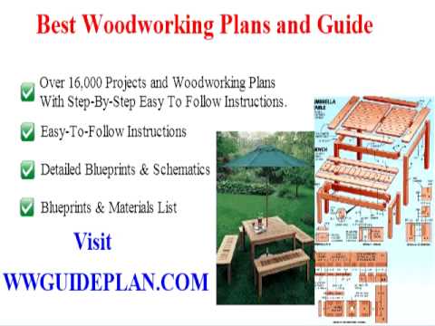 Wood Deck Furniture Plans