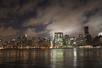 マンハッタンの夜景