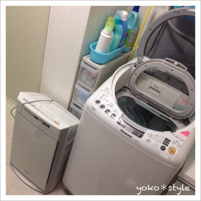 洗濯機横のDIY*その後*5
