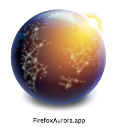 Firefox, Auroraアイコン