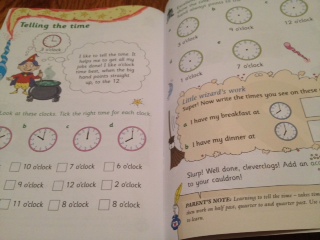 telling time