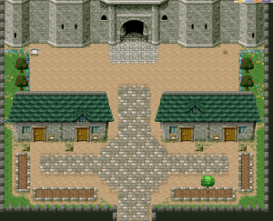 城の庭園